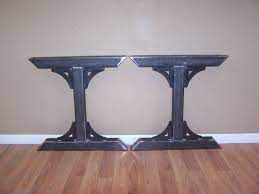 Select from over 20 types of metal and industrial furniture parts in high quality metals like steel, chrome, brass and a variety of other specialty finishes. Industrial Factory Style Heavy Duty Steel Tube Legs Dining Table Pedes Modern Iron Works