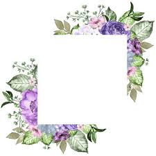 Kartinki Raznoe 2 Purple Flowers Wallpaper Borders And Frames Borders For Paper Floral Drawing Art Floral Drawing Flower Frame Purple Flowers Wallpaper