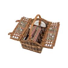 Home is where the food is. Buy Les Jardins De La Comtesse Montmartre Picnic Basket 4 Person Amara