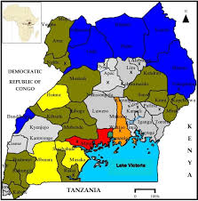 Nwoya district is a district in northern uganda. Map Of Uganda Showing The Location Of The Districts With Reports Of Download Scientific Diagram