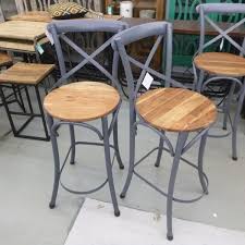 Iron And Wood Bar Chair Nadeau Houston Bar Chairs Old Metal Chairs Egg Swing Chair