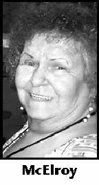 JOYCE McELROY Obituary (1942