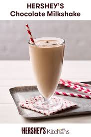 Hershey S Chocolate Milkshake Recipe Chocolate Milkshake Milkshake Recipes Milkshake