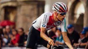Gino mäder (ca) ciclista de ruta suizo (es); Pech Fur Mader Und Morabito Swiss Cycling