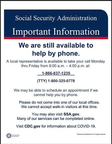 Important My Social Security Updates for the Appointed Representative Community