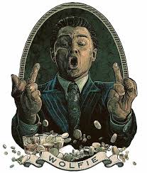 Fetter Wolf Of Wallstreet Print Von Krzysztof Domaradzki Aka Studio Kxx Aus Fondo De Pantalla Del Ordenador Portatil El Lobo De Wall Street Fotos De Basketball