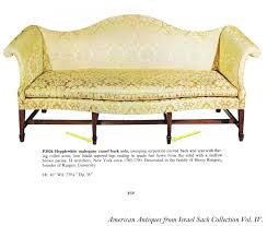 Vintage antique settee sorry, this item has been sold. A Commodious Mahogany Hepplewhite Camelback Sofa With Serpentine Back And Seat With Spade Feet New York C 1800 Provenance From Samuel Kirkland D 1808 Of Clinton New York Stanleyweiss Com