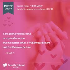 Promise Ring Poem I Promise Let her know your wishes and thoughts for her on every new month. promise ring poem i promise
