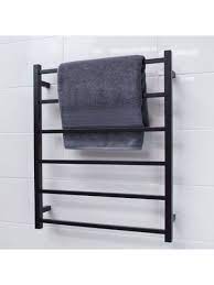 Neatly store multiple towels at a time withneatly store multiple towels at a time with this delta towel rack. Radiant Matte Black Sltr 01 Square Non Heated Towel Rail 700 800 Bathroom Supplie Wohnung Kuche Dekoration Handtuchhalter Schwarz Wohnung Terrasse Dekoration