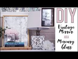 Save yourself the trouble—regular bleach and water work just fine! Diy How To Make Vintage Mirrors Or Mercury Glass By Orly Shani Youtube