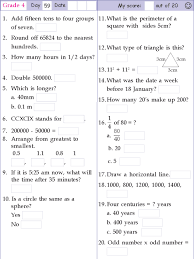 Here's a review to help your child master converting fractions to decimals and vice versa. Mental Math Grade 4 Day 59 Math Pages Mental Maths Worksheets Math Worksheet