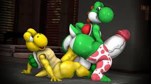 Post 4444003: Koopa Koopa_Troopa Source_Filmmaker Supeario  Super_Mario_Bros. Yoshi