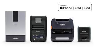 The printer design is also kept classy with glossy black with the shape of the box printer that has the side of the ink tube section is in the right part of the printer is. Apple Ios Airprint Compatible Printers Mobile Printing And Labeling Brother Mobile Solutions