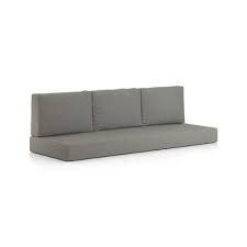 Fully customizable to any shape or size. Walker Graphite Sunbrella Sofa Cushions Set Of 4 Crate And Barrel