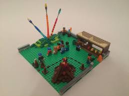 Guy Fawkes Night 5th November Complete With Bonfire And Firework Display Lego Design Cool Lego Lego Club