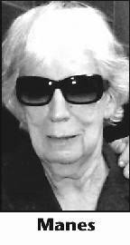 VIOLET MANES Obituary (1922