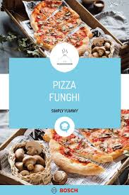 Pizza Funghi Noch Besser Als Beim Italiener Rezept Pizza Funghi Rezepte Pizza