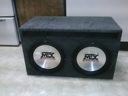 Maybe you would like to learn more about one of these? 2 Mtx Thunder 4500 10 Inch Subwoofers In Ported Box On Popscreen