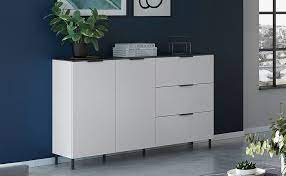 Extra groß kommoden sind kommoden, die jenseits der 4 meter in der höhe. Cary Sideboard Wohnzimmer Weiss Marmor Gunstig Mobel Kuchen Buromobel Kaufen Froschkonig24