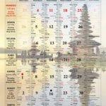 Kalender gregorian (kalender masehi) adalah kalender yang digunakan secara internasional yang menggunakan perhitungan tahun (tarikh) masehi. Balinese Calendar Palm Living