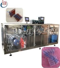 Plastic Ampoule Filling And Sealing Machine Irregularshapesachetpackingmachine Automaticsachetpackingm Plastic Vials Blister Packing Machine Packing Machine