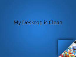 Check spelling or type a new query. Hd Wallpaper My Desktop Is Clean Text Minimalism Blue Background Quote Wallpaper Flare