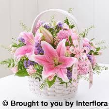 Thanks to this dense florist network it is. Marvellous Mothers Day Basket Designer Flowers By Rodgers 591 Wilbraham Road Man Basket Flower Arrangements Easter Flower Arrangements Flower Arrangements