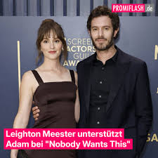 https://www.promiflash.de/news/2025/02/22/leighton-meester-unterstuetzt- adam-bei-nobody-wants-this.html Große Überraschung in "Nobody Wants This"  Staffel zwei: Adam Brodys Frau Leighton Meester spielt die Erzfeindin von  Kristen Bell.