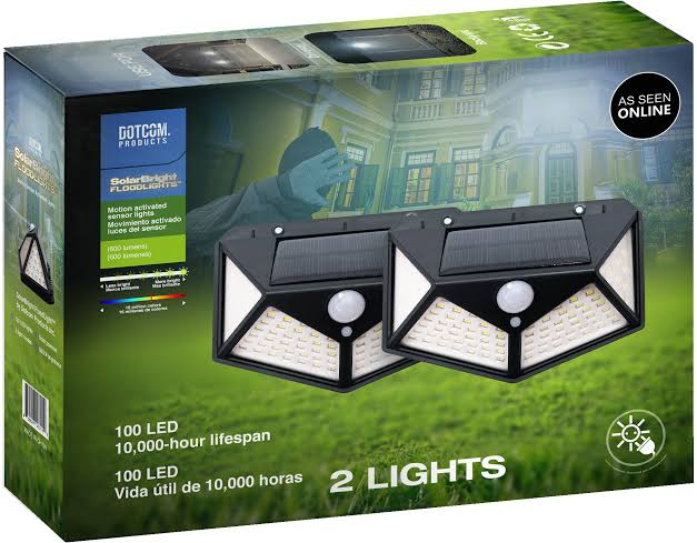 SolarBright FloodLights Launches Motion Sensor Flood Lights