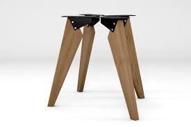 fur echte design liebhaber massive tischbeine in eiche modern hohe frei wahlbar verschiedene eichenfarben zur auswa tischbeine tischbeine holz eiche massiv