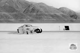 We See The Doug Hartelt And Dawson Hadley S 1952 Bonneville Entry Tripping The Timing Lights On One Of Their Runs The Team Entered The Bonneville Class B Car