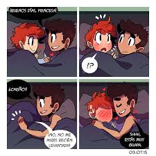 Comic De Una Pareja A Larga Distancia Recordando Cuando Duermen Juntos Historieta De Amor Comics Bonitos Comics Graciosos