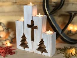 Christmas Tea Lights Rustic Christmas Rustic Candle Holder Wooden Candle Stand Ma Christmas Tree Candle Holder Rustic Candle Holders Christmas Tree Candles