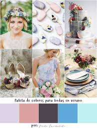 Una habitación suite para los novios la noche de bodas, la decoración floral de las mesas, la impresión de. 7 Paletas De Colores Para Bodas En Verano Frida Enamorada