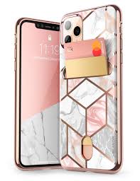 Precise cutouts allow easy access to all iphone 11 pro max ports and function while elevated bezels keep your touchscreen and camera lens free from damaging surfaces. I Blason Cosmo Wallet Slim Designer Wallet Case For Apple Iphone 11 Pro 2019 5 8 Inch Marble Buy Online At Best Price In Uae Amazon Ae