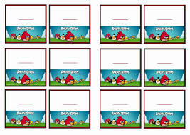 Angry Birds Printable Birthday Name Tags Angry Birds Printable11 Middot Angry Birds Angry Birds Names Angry Birds Printables