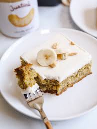 Cardamom Olive Oil Banana Cake With Cashew Buttercream Banana Cake Butter Cream Dessert Recipes