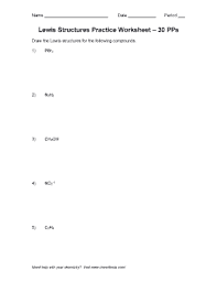 Some of the worksheets displayed are lewis dot structures and molecule geometries work, chemical bonds lewis dot structures work, lewis structures of atoms, practice problems h s so ch br hcn, work 14, lewis structure work 1, lewis structure work. Lewis Structure Practice Worksheet Fill Online Printable Fillable Blank Pdffiller