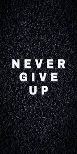 Supreme pattern desktop / mobile. Never Give Up Black Full Screen Quotes Supreme White Hd Mobile Wallpaper Peakpx