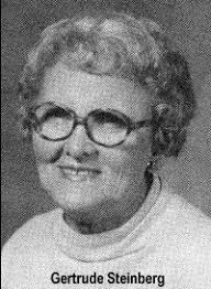 STEINBERG, Gertrude Caroline (nee Baumgartner) 1907-2001