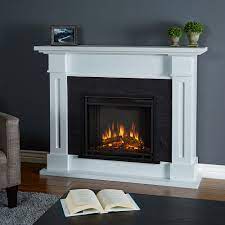 Southern enterprise sei furniture vogelsdon faux slate electric hidden media shelf fireplace, dark sienna/multicolor. Real Flame Kipling White Fireplace 6030e W Real Flame White Electric Fireplace Portable Fireplace Indoor Fireplace