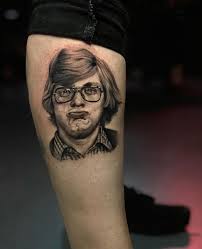 Is at la rural palermo. A Tattoo Of Jeffrey Dahmer A Serial Killer Who Raped And Murdered Males As Young As 13 Atbge