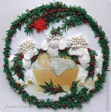 как сделать новогоднюю поделку своими руками в детский сад Podelka Na Rozhdestvo Hristovo Svoimi Rukami Iz Bumagi Rozhdestvo Hristovo Rozhdestvo I Podelki