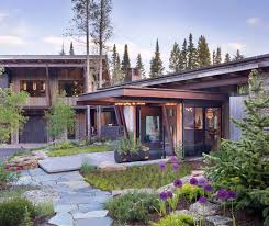 Impressive Modern Rustic Home Showcases Views Of The Rocky Mountains