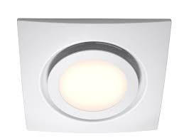White Exhaust Fan With Led Light Bathroom Exhaust Bathroom Exhaust Fan Bathroom Fan