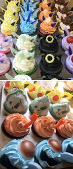Eeveelution Cupcake Bath Bombs Avec Images Gateau Pokemon Nourriture Kawaii Decorations De Gateaux
