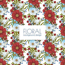 12,208 best seamless floral free vector download for commercial use in ai, eps, cdr, svg vector illustration graphic art design format. Trendy Seamless Floral Pattern Free Vector Nohat Free For Designer