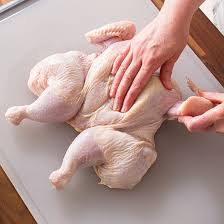 Michael bought me a couple of additions to the kitchen this year; How To Spatchcock Chicken