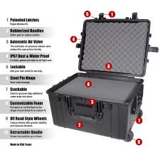 Delivery within 5 working days. Condition 1 Xl 286 Airtight Watertight Case With Wheels And Diy Customizable Foam H286bkf9790c1hd The Home Depot