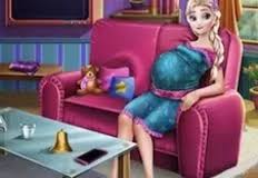 Elsa And Jack Love Baby Birth Frozen Games